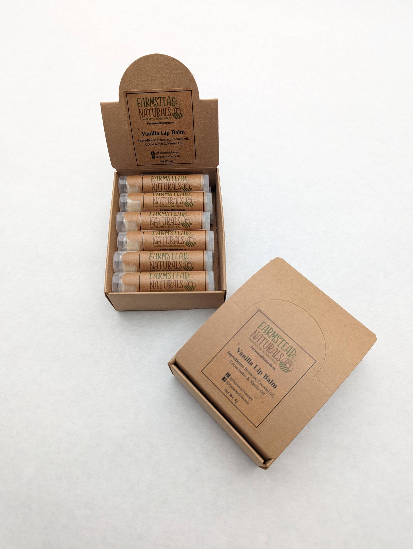 Lip Balm - Bulk - Farmstead Naturals: Vanilla