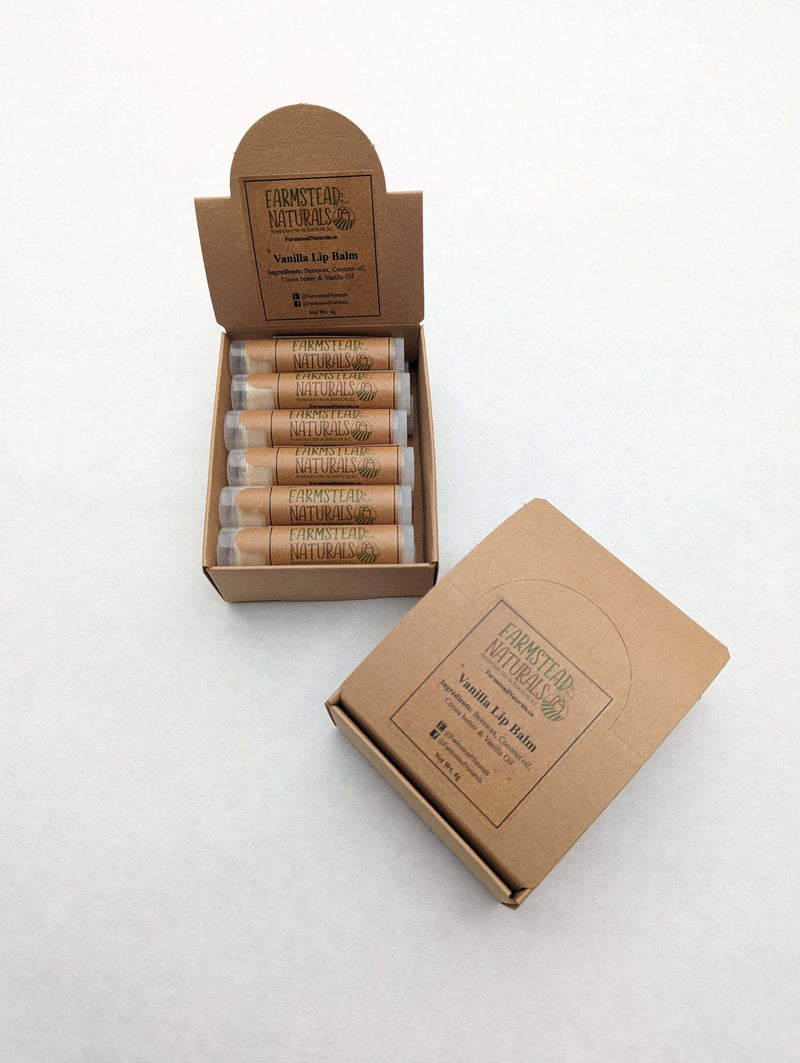 Lip Balm - Bulk - Farmstead Naturals: Vanilla - Mike's Gear 