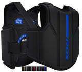 RDX Boxing Body Protector MMA Kickboxing Muay Thai Boxing Chest Guard Sparring Training Heavy Punching Kara Adjustable Strike Shield Martial Arts Upper Body Ribs Protection Pad Taekwondo Vest