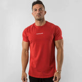Men Fitted Gym T-Shirt - Mike's Gear 