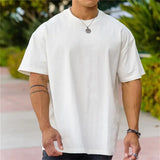 Men Gym Workout Fitness Cotton - Mike's Gear 