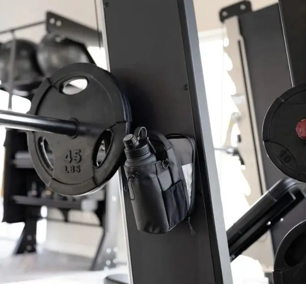 Crossbody Gym Bag Bottle Holder - Mike's Gear 
