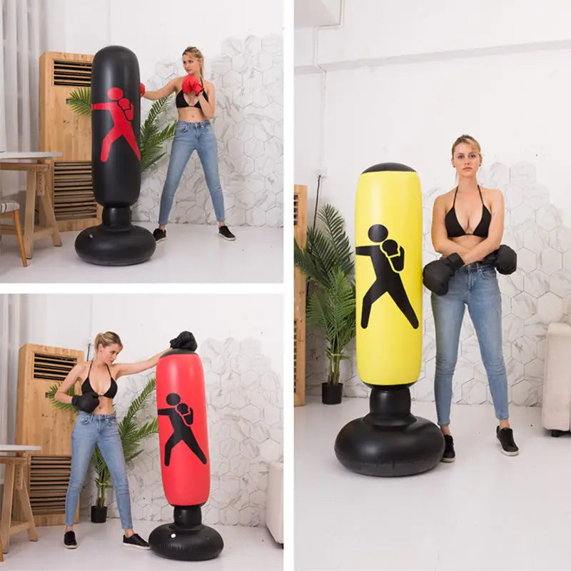 Fitness inflatable boxing column - Mike's Gear 