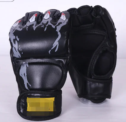 Fighting & MMA Training Half-Finger Boxing Gloves - Mike's Gear 