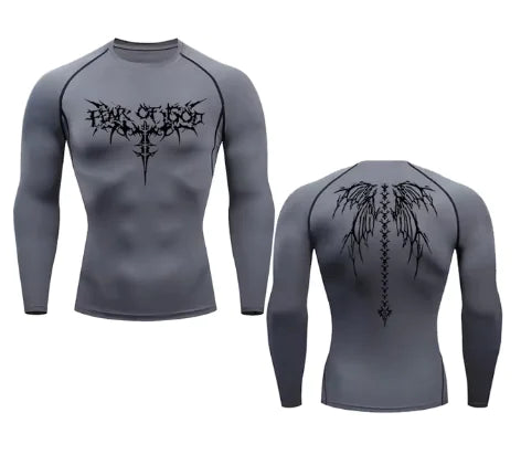 Anime Print Gym Sport Quick Dry Gym TShirts - Mike's Gear 