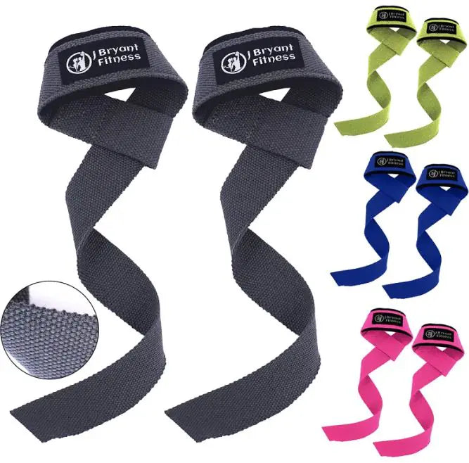 1 Pair Gym Lifting Straps Fitness gloves Anti-slip Hand