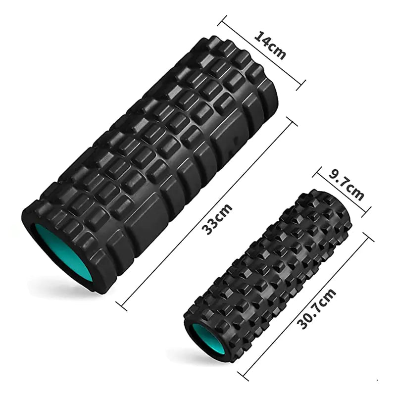 33cm Foam Yoga Column: Muscle Massage Roller Set - Mike's Gear 