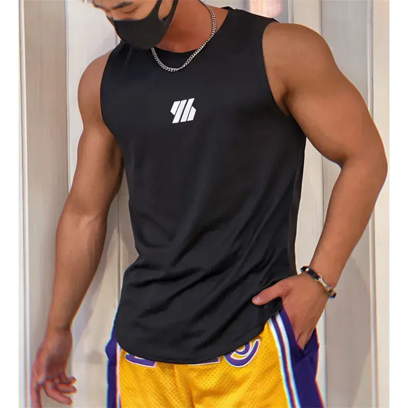 2023 newest Summer Gym Vest High Quality mesh Shirt Sleeveless T-shirts - Mike's Gear 