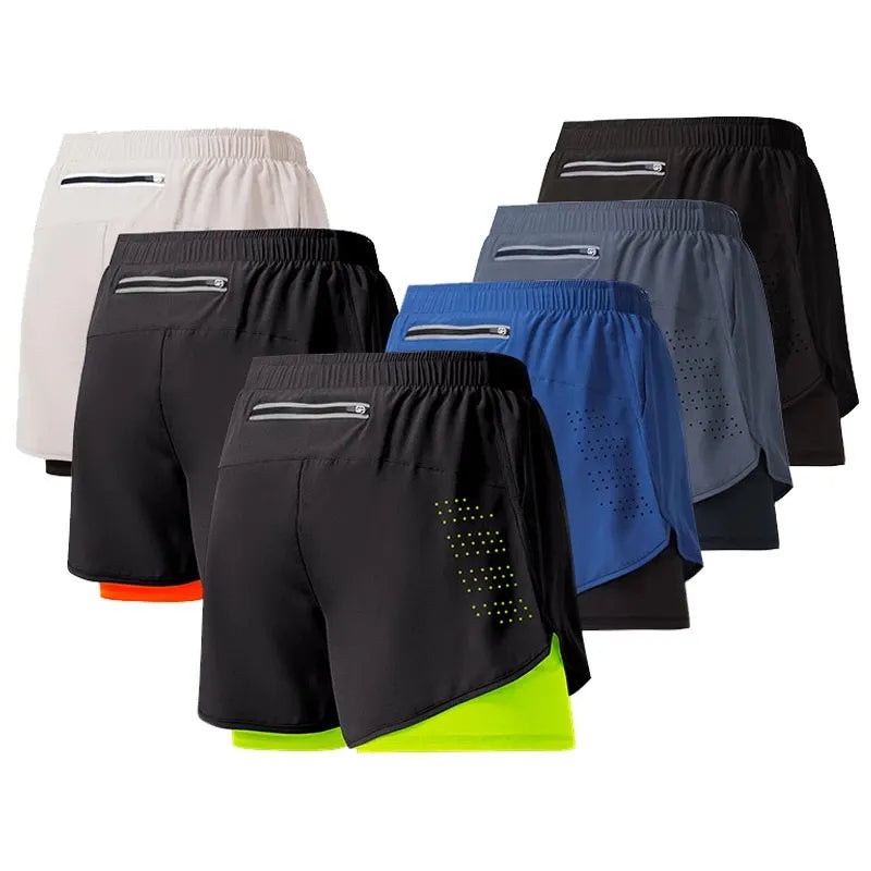 Men's Quick-Drying Running Shorts - Mike's Gear 