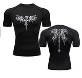 Anime Print Gym Sport Quick Dry Gym TShirts - Mike's Gear 