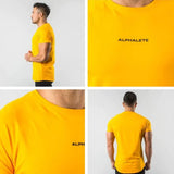 Men Fitted Gym T-Shirt - Mike's Gear 