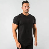 Men Fitted Gym T-Shirt - Mike's Gear 