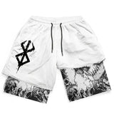 Y2K Men’s Anime Gym Shorts - Mike's Gear 