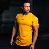 Men Fitted Gym T-Shirt - Mike's Gear 