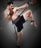 Taekwondo Boxing Basketball Leg Trainer with Resistance Bands