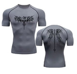 Anime Print Gym Sport Quick Dry Gym TShirts - Mike's Gear 