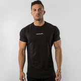 Men Fitted Gym T-Shirt - Mike's Gear 