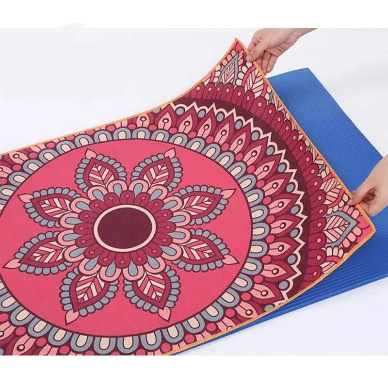 Double Layer Non-Slip Fitness Yoga Mat - Mike's Gear 