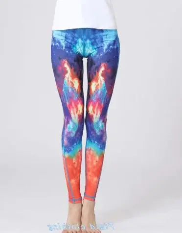 Print women's yoga pants