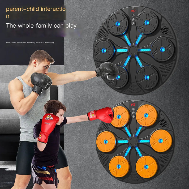 Bluetooth Music Boxing Target with Light for Kids