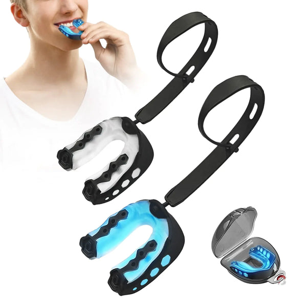 2 Pcs Sport Mouth Guards Mouthguard Gum Mouth Guard Teeth Armor Game Football Mouth Guard with Strap Sports Mouthguard for Youth Basketball FootballBoxingHockey BaseballMMA Martial Arts (Adult)