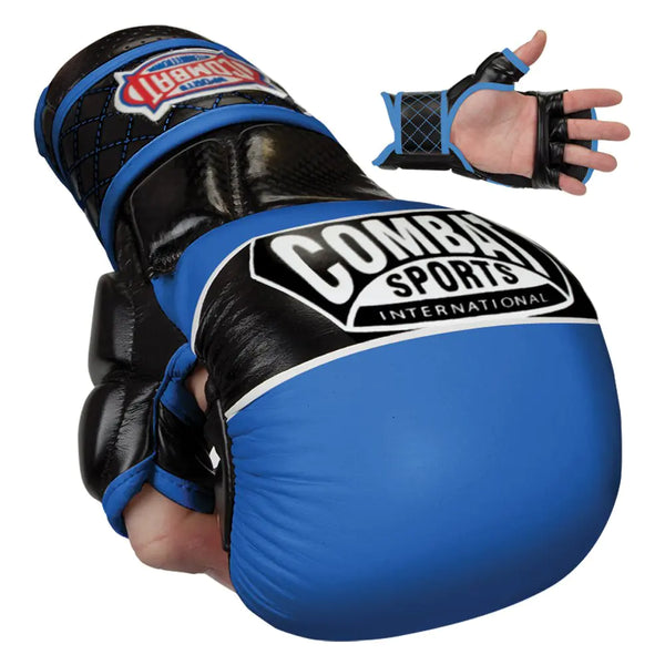 Combat Sports Max Strike MMA Training Gloves Open Palm Boxing Gloves for MMA Muay Thai Kickboxing and Martial Arts Padded Fingerless Gloves for Men and Women Essential MMA Gear