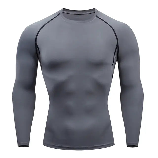 Men Compression Running T-shirt - Mike's Gear 