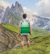 HOLYLUCK Drawstring Backpack Bag Sport Gym Sackpack Gradient Green - Mike's Gear 