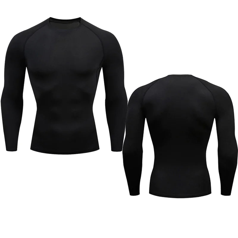 Men's Running Compression Shirt - Mike's Gear 