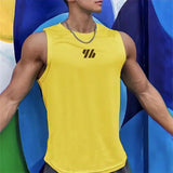 2023 newest Summer Gym Vest High Quality mesh Shirt Sleeveless T-shirts - Mike's Gear 