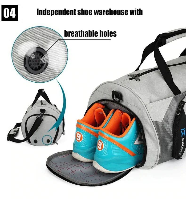Unisex Gym Bag - Mike's Gear 
