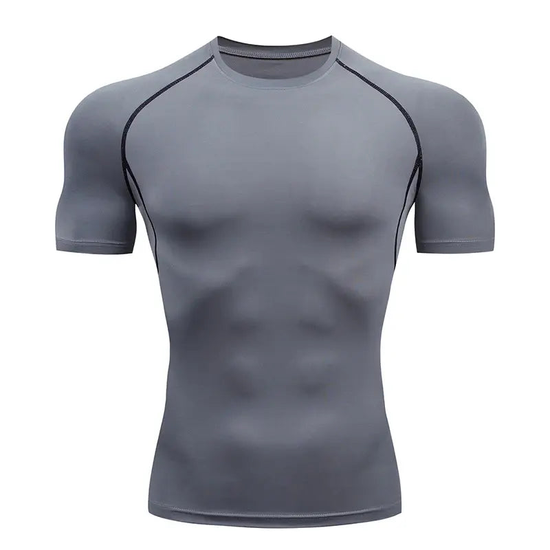 Men's Running Compression T-shirt - Mike's Gear 