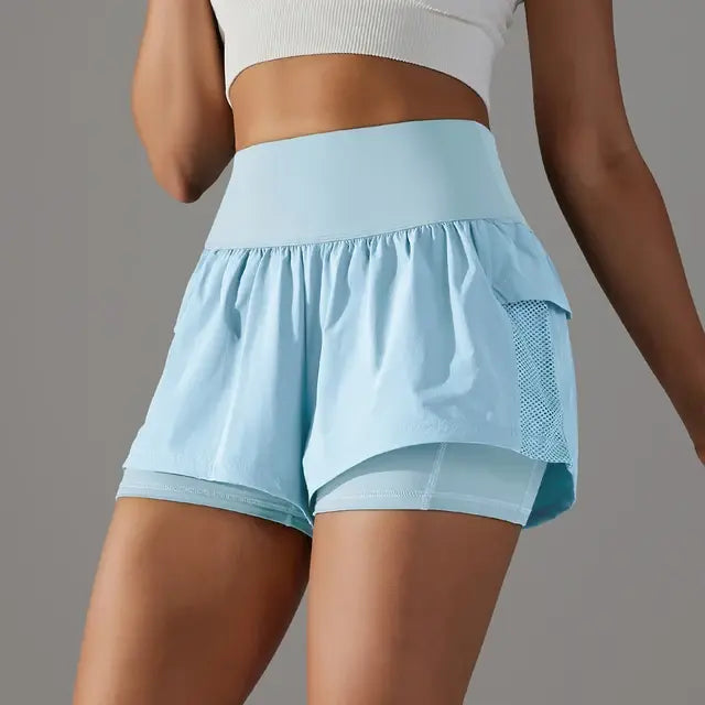 Women Gym Sport Running Shorts - Mike's Gear 
