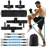 MANUEKLEAR Shadow Boxing Resistance Bands for MMA and Martial Arts Three Resistance Levels of Full Body Resistance Bands for Boxing Fitness to Enhance Speed and Power