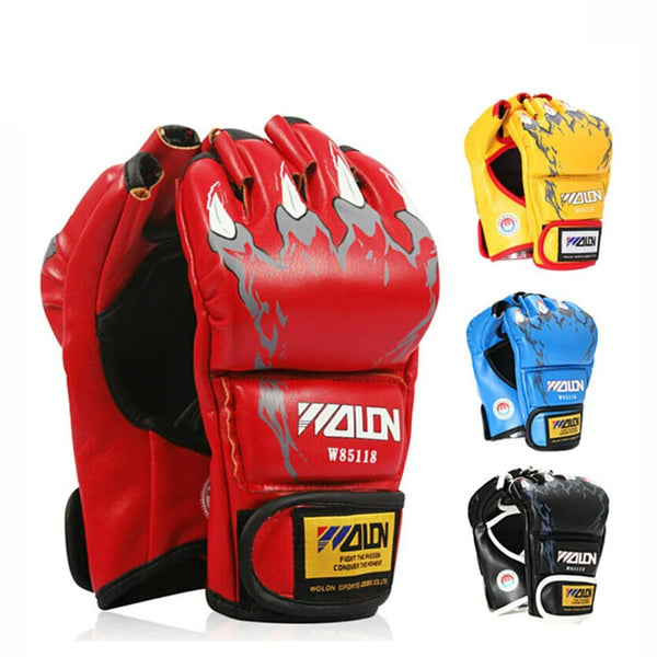 Fighting & MMA Training Half-Finger Boxing Gloves - Mike's Gear 
