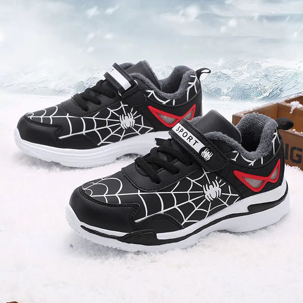 Plush Cotton Running Shoes