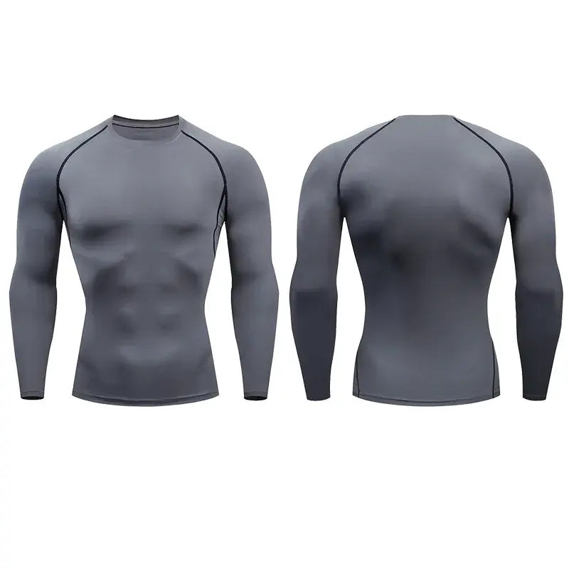 Men Compression Running T-shirt - Mike's Gear 