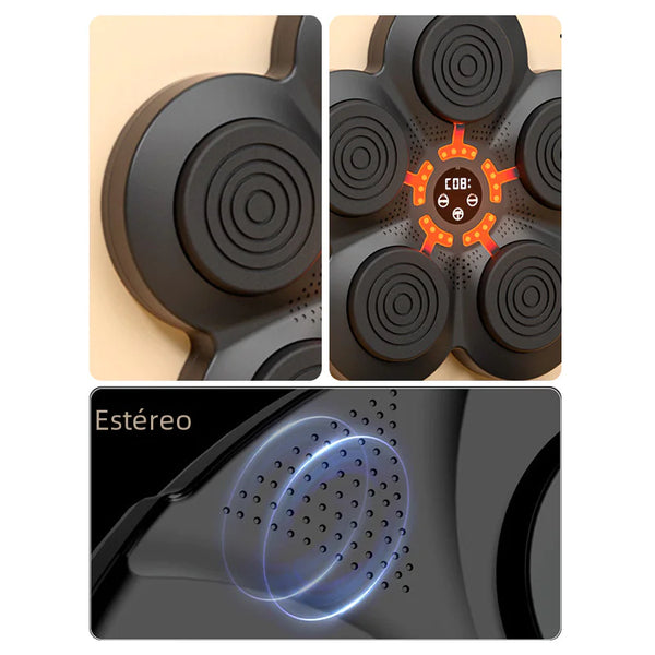 Smart Music Boxing Trainer for Home Use (Wall-Mounted)