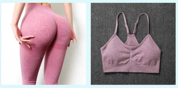 Peach Fit Yoga Pants