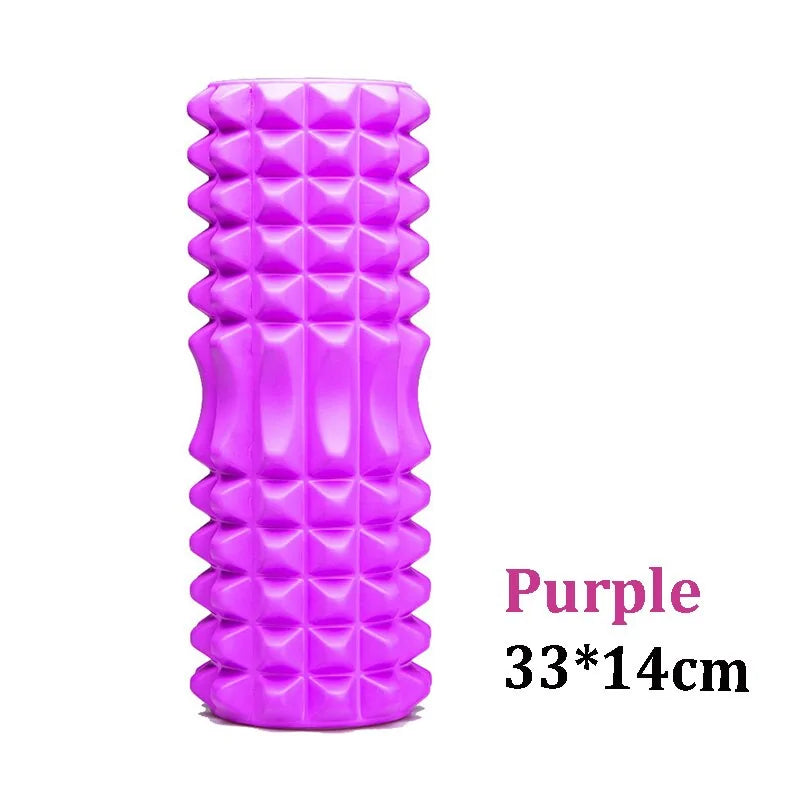 Yoga Column Foam Roller for Fitness, Pilates, and Muscle Relaxation - Mike's Gear 