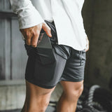 Running Shorts Double Outdoor Sportswear - Mike's Gear 