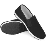 LuxBee Tai Chi Shoes Fit for Kung Fu and Martial Arts Light Soft and Breathable Suitable for Indoor/Outdoor Activities Anti-Slip for Car Driving and Fishing Black