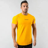 Men Fitted Gym T-Shirt - Mike's Gear 