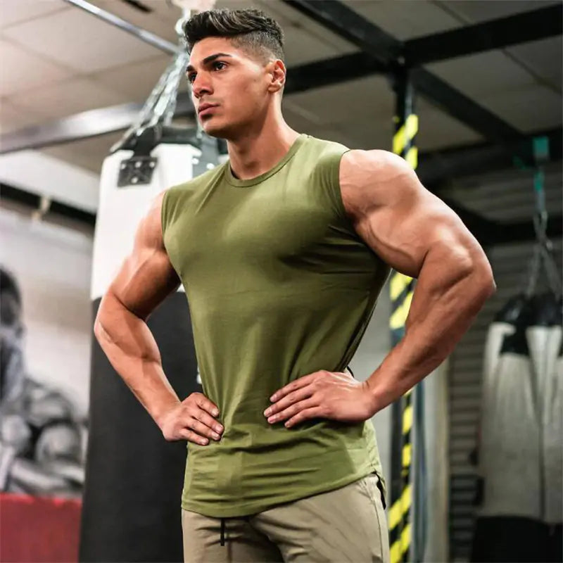 Fitness Gym Vest Activewear - Mike's Gear 