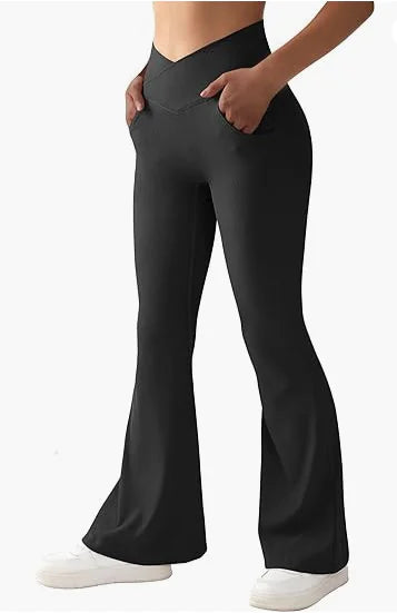 Ribbed Yoga Pants - Mike's Gear 