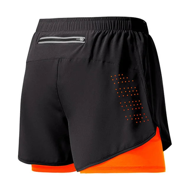Men's Quick-Drying Running Shorts - Mike's Gear 