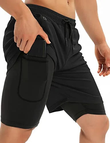 Men's Premium Gym Athletic Shorts - Mike's Gear 