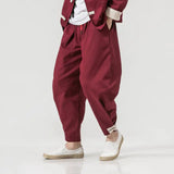 Men's Chinese Style Kung Fu Jacket with Pants and T-Shirt