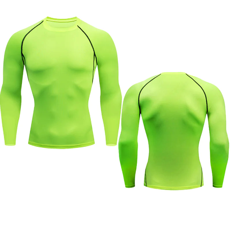 Men's Running Compression Shirt - Mike's Gear 