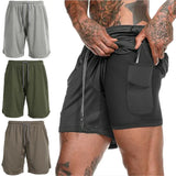 Running Shorts Double Outdoor Sportswear - Mike's Gear 